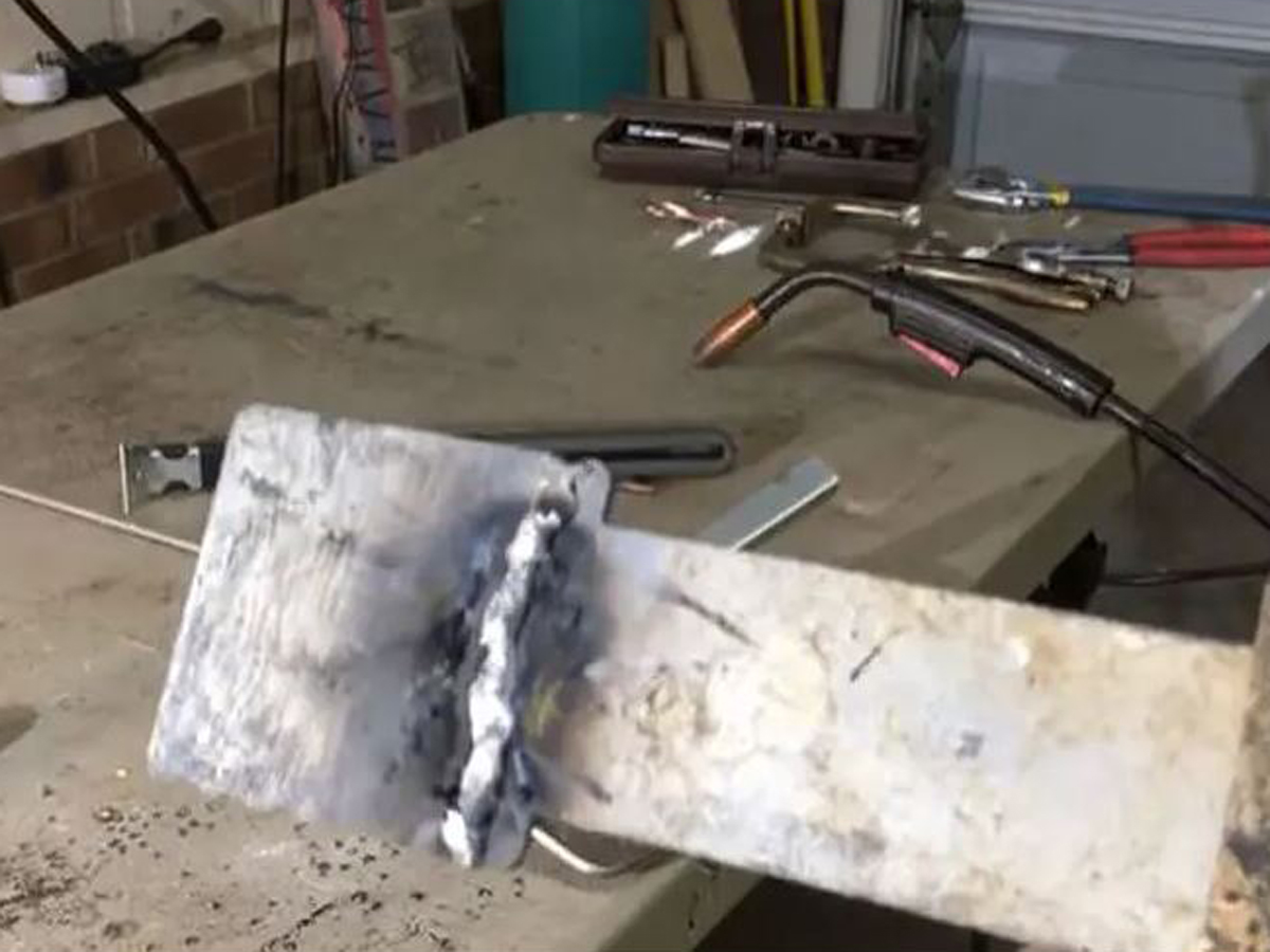 Welding Aluminum Without Gas - The Easy Method 1 Welding Aluminum Without Gas